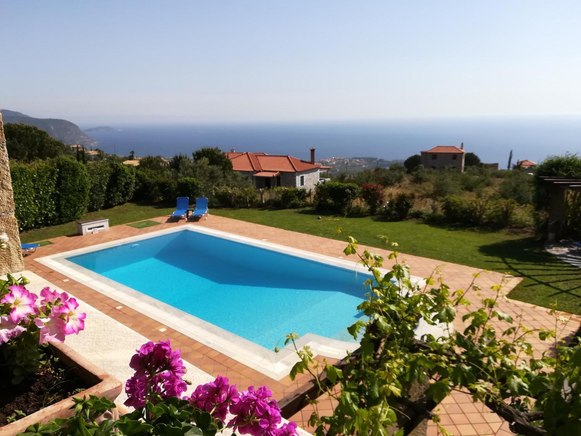 Villa Sunset Stoúpa Exterior foto